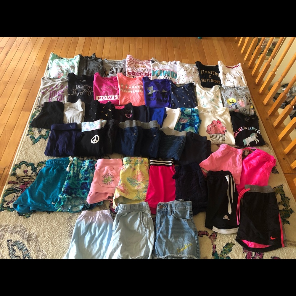 Girls 47 Piece Lot Size L 10/12